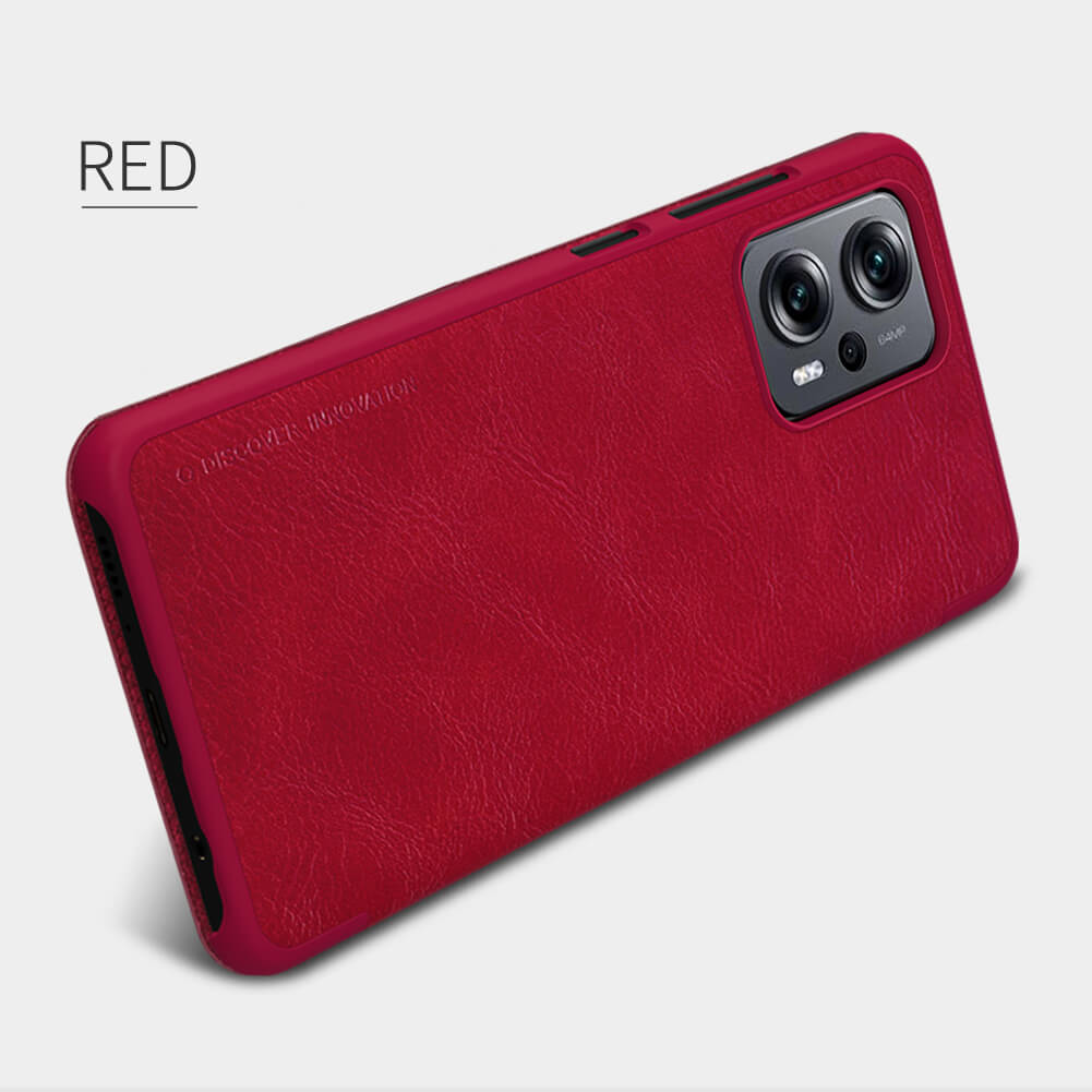 Чехол-книжка NILLKIN для Xiaomi Redmi Note 12T Pro 5G, Xiaomi Redmi Note 11T Pro, Redmi Note 11T Pro Plus (11T Pro+), Xiaomi Poco X4 GT 5G, Xiaomi Redmi K50i 5G (серия QIN)